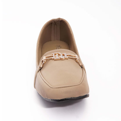 Beige Loafers