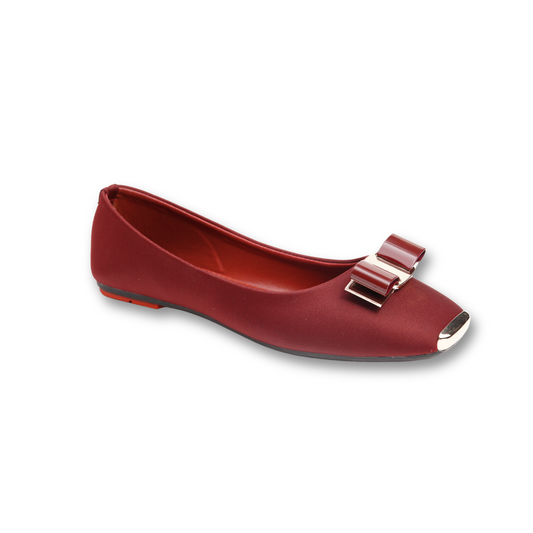 Red Bow Ballet Flat