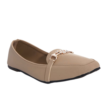 Beige Loafers